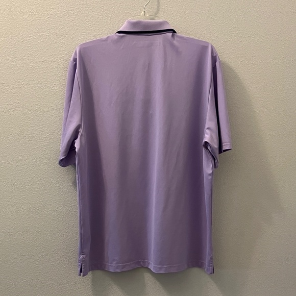 Two Polo Shirts Lavender Roundtree & Yorke and Blue Izod Golf Blue Size Large - Picture 3 of 14